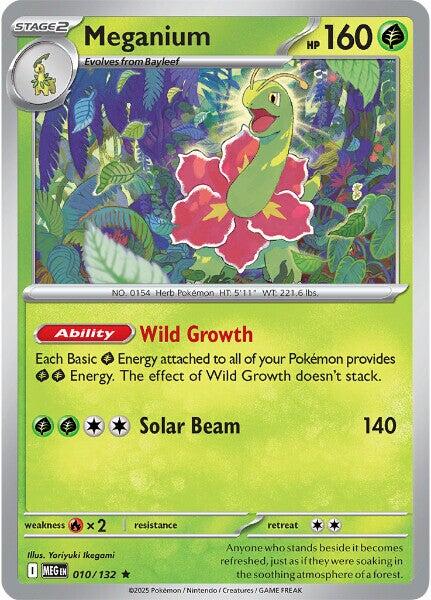 Meganium [MEG - 010/132] - Cartes Sportives Rive Sud