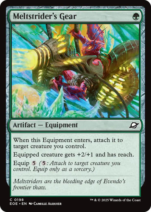 Meltstrider's Gear [EOE - 198] - Cartes Sportives Rive Sud