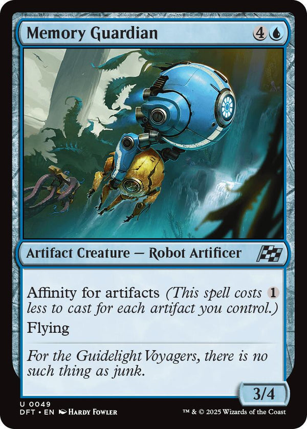 Memory Guardian [DFT - 49] - Cartes Sportives Rive Sud