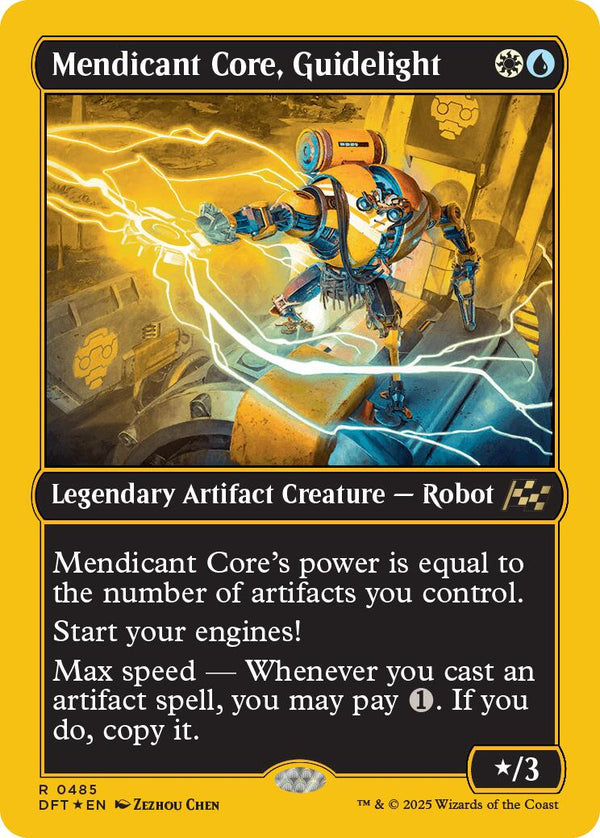 Mendicant Core, Guidelight (First - Place Foil) [DFT - 485] - Cartes Sportives Rive Sud
