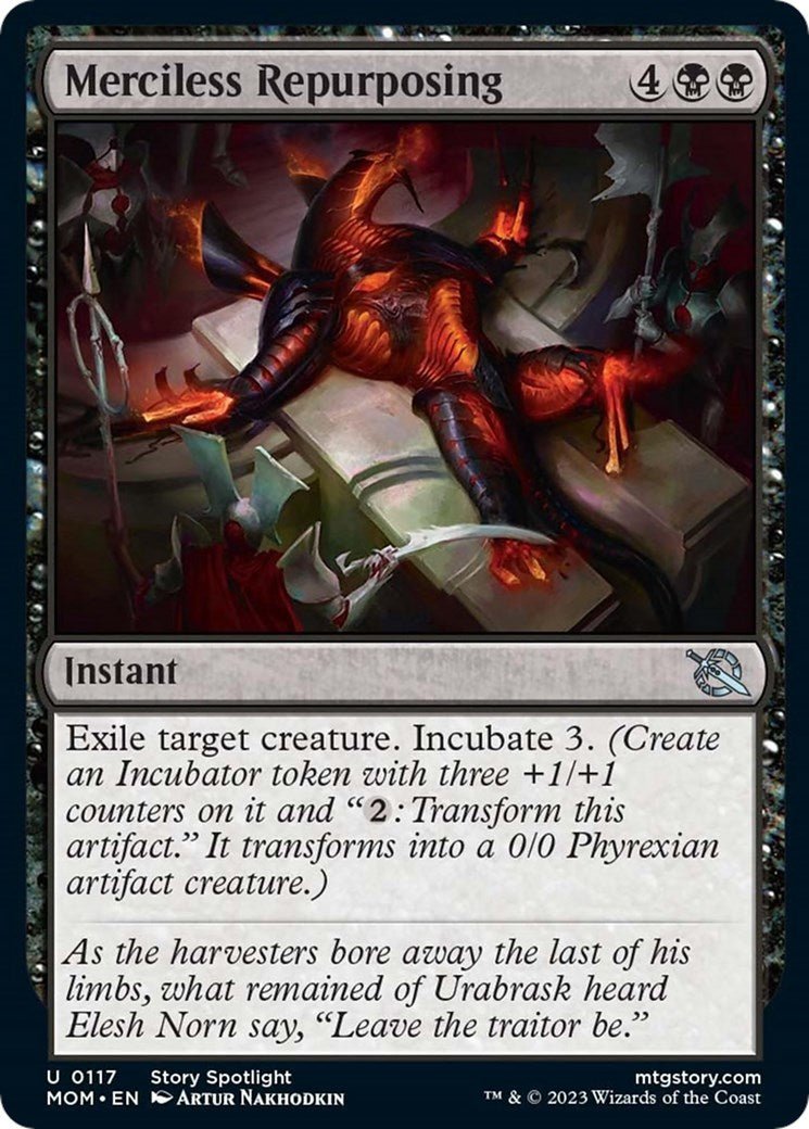 Merciless Repurposing [MOM - 117] - Cartes Sportives Rive Sud