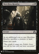 Merciless Resolve [LIST - 123] - Cartes Sportives Rive Sud
