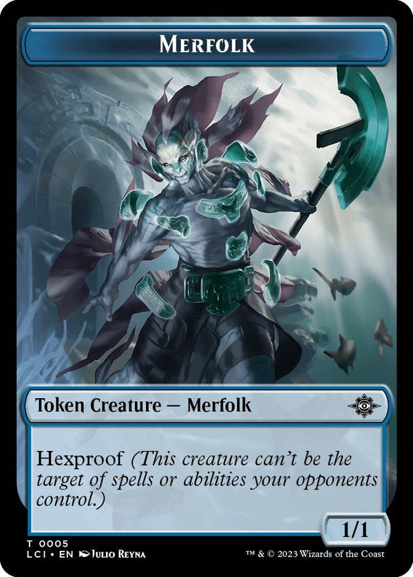 Merfolk Token [LCI - 5] - Cartes Sportives Rive Sud