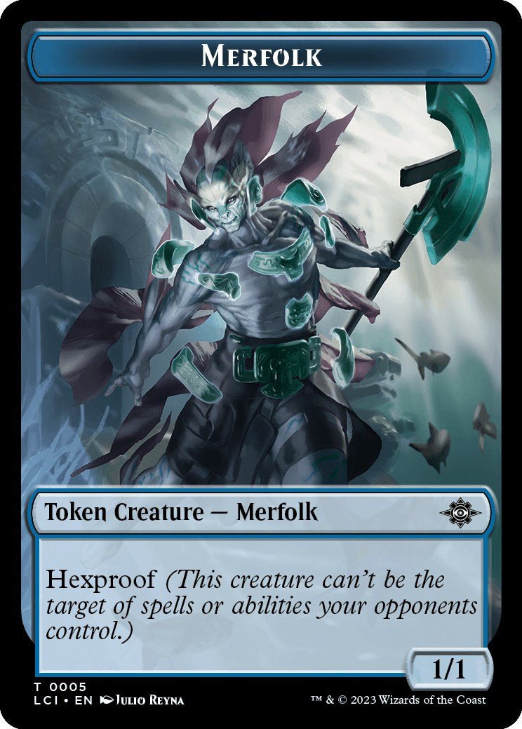 Merfolk Token [LCI - 5] - Cartes Sportives Rive Sud