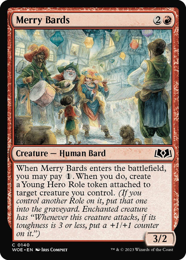 Merry Bards [WOE - 140] - Cartes Sportives Rive Sud