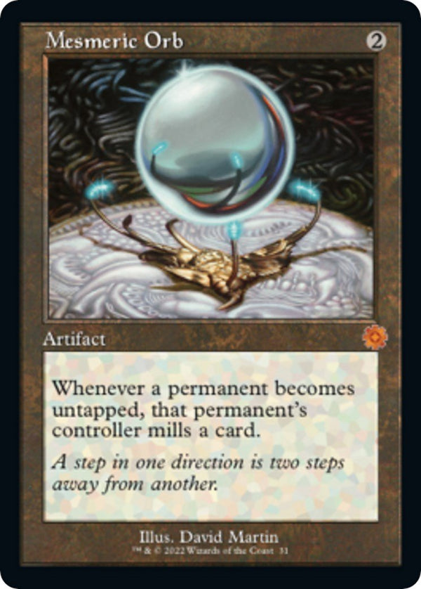 Mesmeric Orb [BRR - 31] - Cartes Sportives Rive Sud