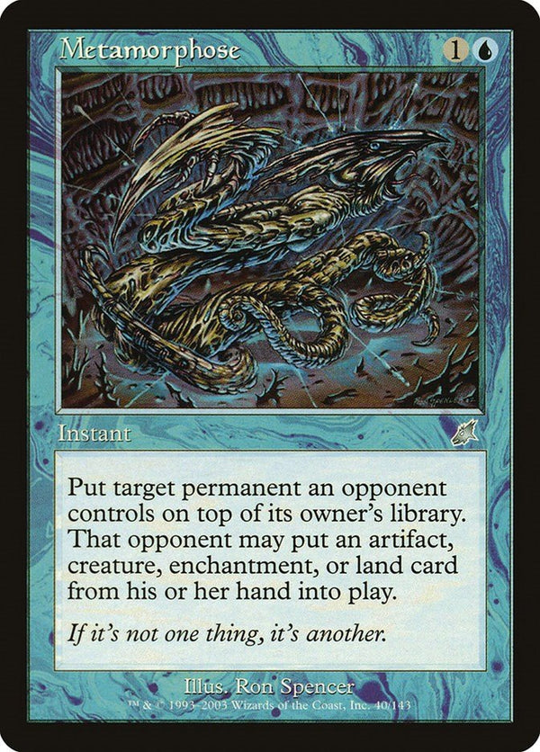 Metamorphose [SCG - 40] - Cartes Sportives Rive Sud