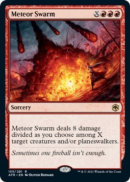 Meteor Swarm [AFR - 155] - Cartes Sportives Rive Sud