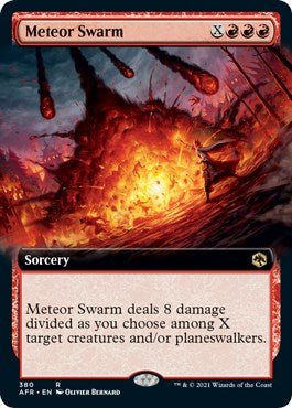 Meteor Swarm (Extended Art) [AFR - 380] - Cartes Sportives Rive Sud