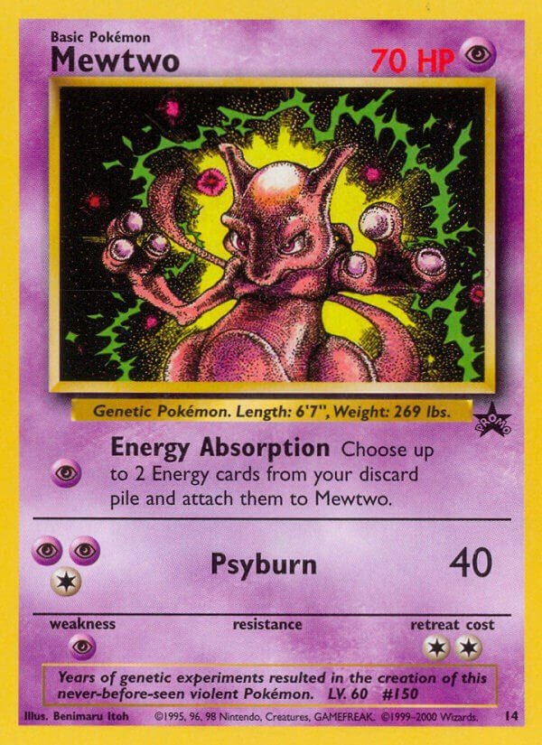 Mewtwo (14) [PR - 14/53] - Cartes Sportives Rive Sud