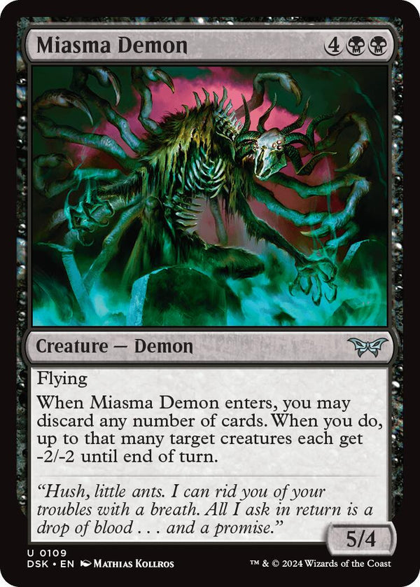 Miasma Demon [DSK - 109] - Cartes Sportives Rive Sud