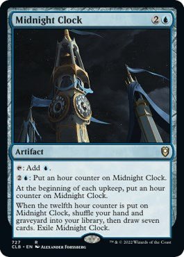 Midnight Clock [CLB - 727] - Cartes Sportives Rive Sud