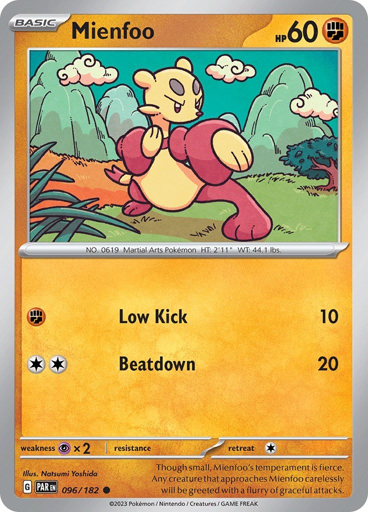 Mienfoo [PAR - 096] - Cartes Sportives Rive Sud