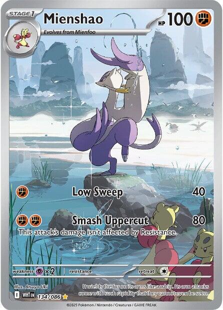 Mienshao - 134/086 [WHT - 134/086] - Cartes Sportives Rive Sud