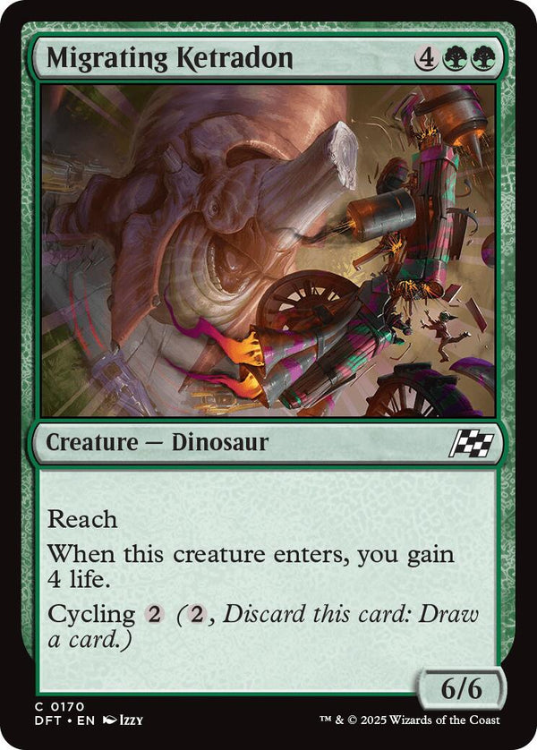 Migrating Ketradon [DFT - 170] - Cartes Sportives Rive Sud
