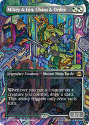 Mikey & Leo, Chaos & Order (Borderless) [TMT - 200] - Cartes Sportives Rive Sud