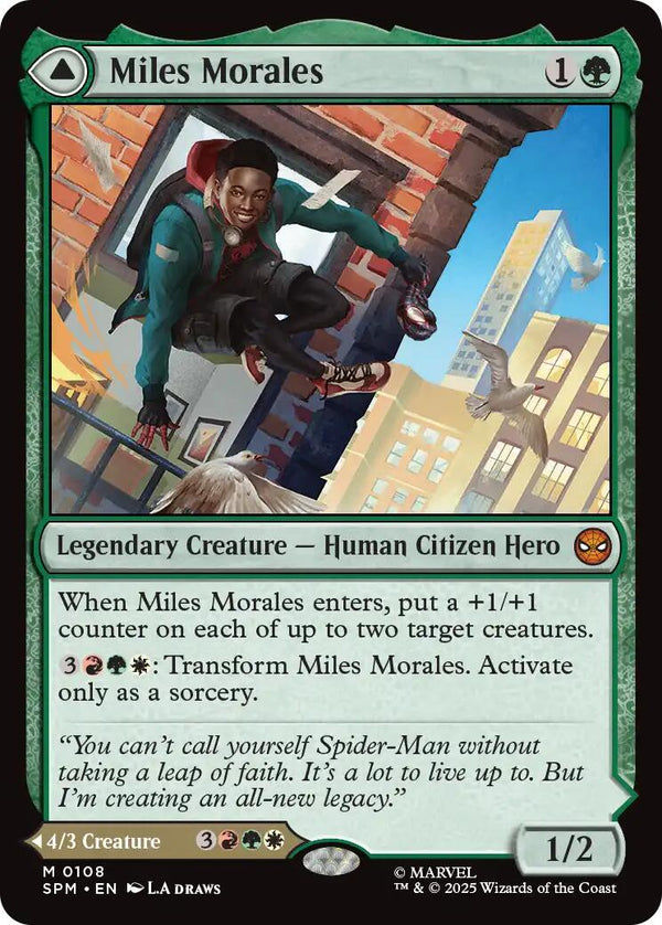 Miles Morales [SPM - 108] - Cartes Sportives Rive Sud