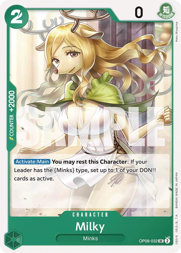 Milky [OP08 - OP08 - 032] - Cartes Sportives Rive Sud