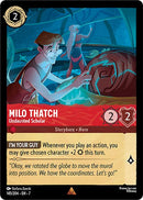 Milo Thatch - Undaunted Scholar [7 - 145/204] - Cartes Sportives Rive Sud
