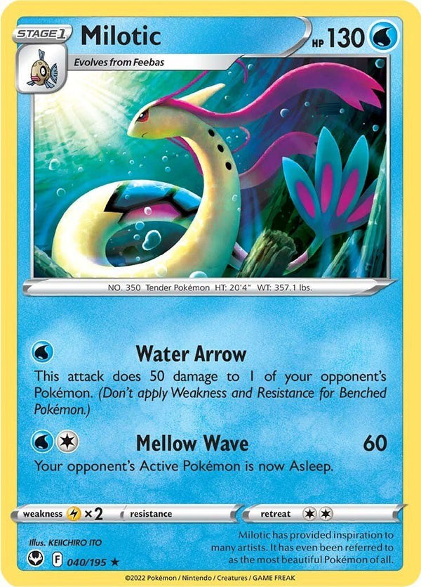 Milotic [SWSH12 - 040/195] - Cartes Sportives Rive Sud