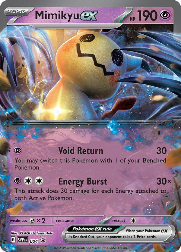 Mimikyu ex - 004 [SVP - 004] - Cartes Sportives Rive Sud