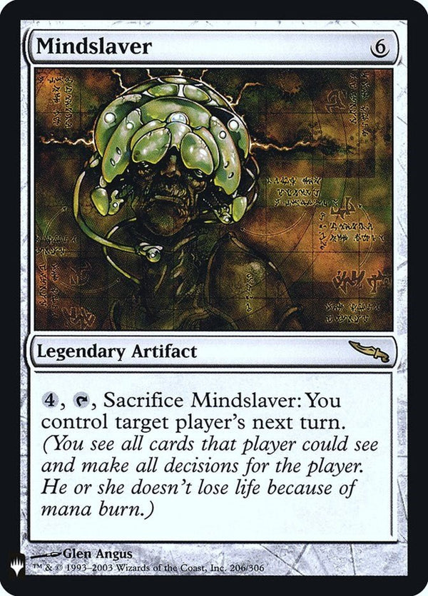Mindslaver [LIST - 206] - Cartes Sportives Rive Sud