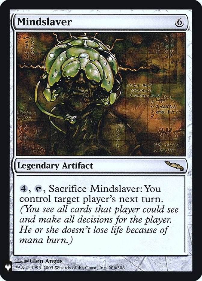 Mindslaver [LIST - 206] - Cartes Sportives Rive Sud