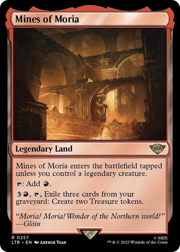 Mines of Moria [LTR - 257] - Cartes Sportives Rive Sud