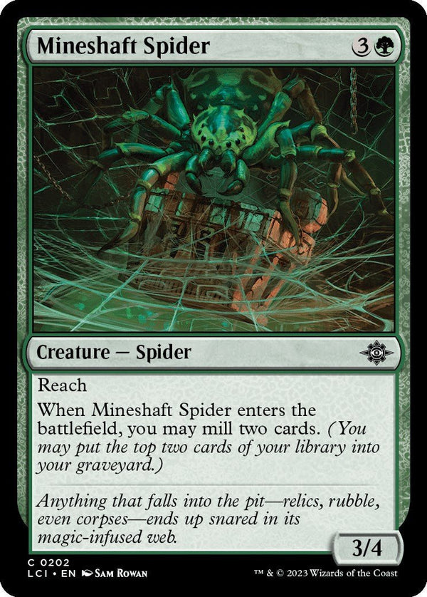 Mineshaft Spider [LCI - 202] - Cartes Sportives Rive Sud