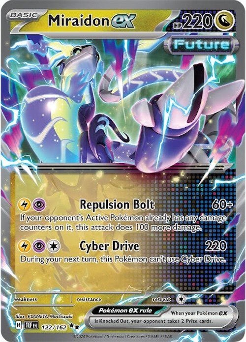 Miraidon ex [TEF - 122/162] - Cartes Sportives Rive Sud