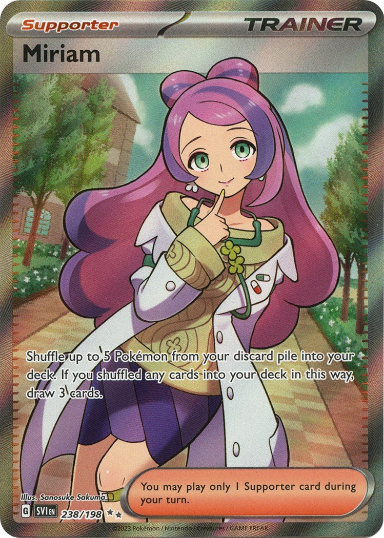 Miriam - 238/198 [SVI - 238/198] - Cartes Sportives Rive Sud