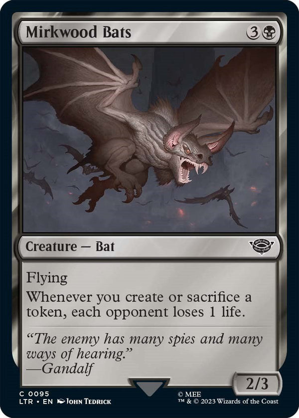 Mirkwood Bats [LTR - 95] - Cartes Sportives Rive Sud