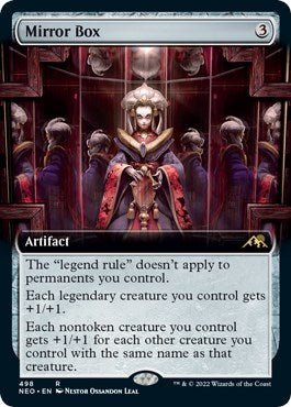 Mirror Box (Extended Art) [NEO - 498] - Cartes Sportives Rive Sud