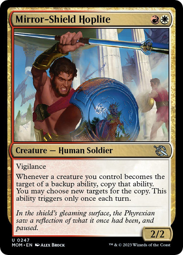 Mirror - Shield Hoplite [MOM - 247] - Cartes Sportives Rive Sud