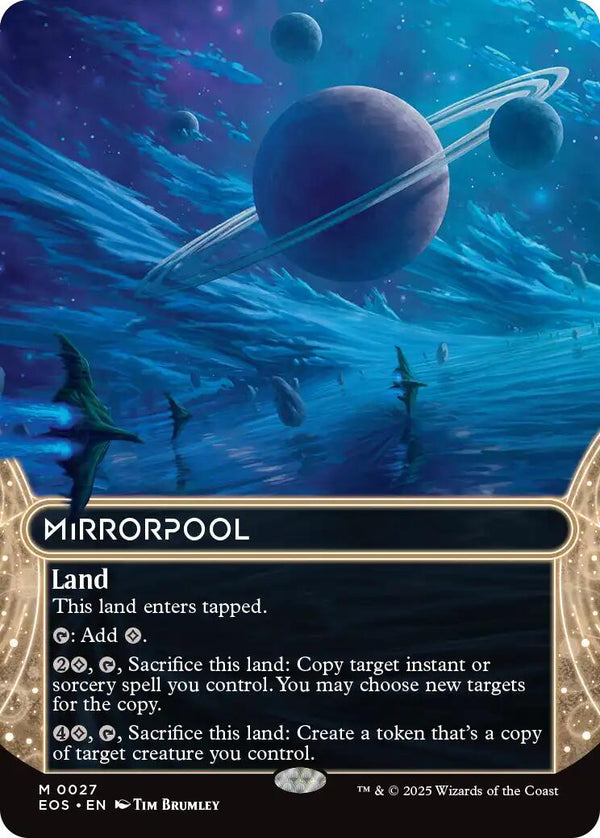 Mirrorpool (0027) (Borderless) [EOS - 27] - Cartes Sportives Rive Sud