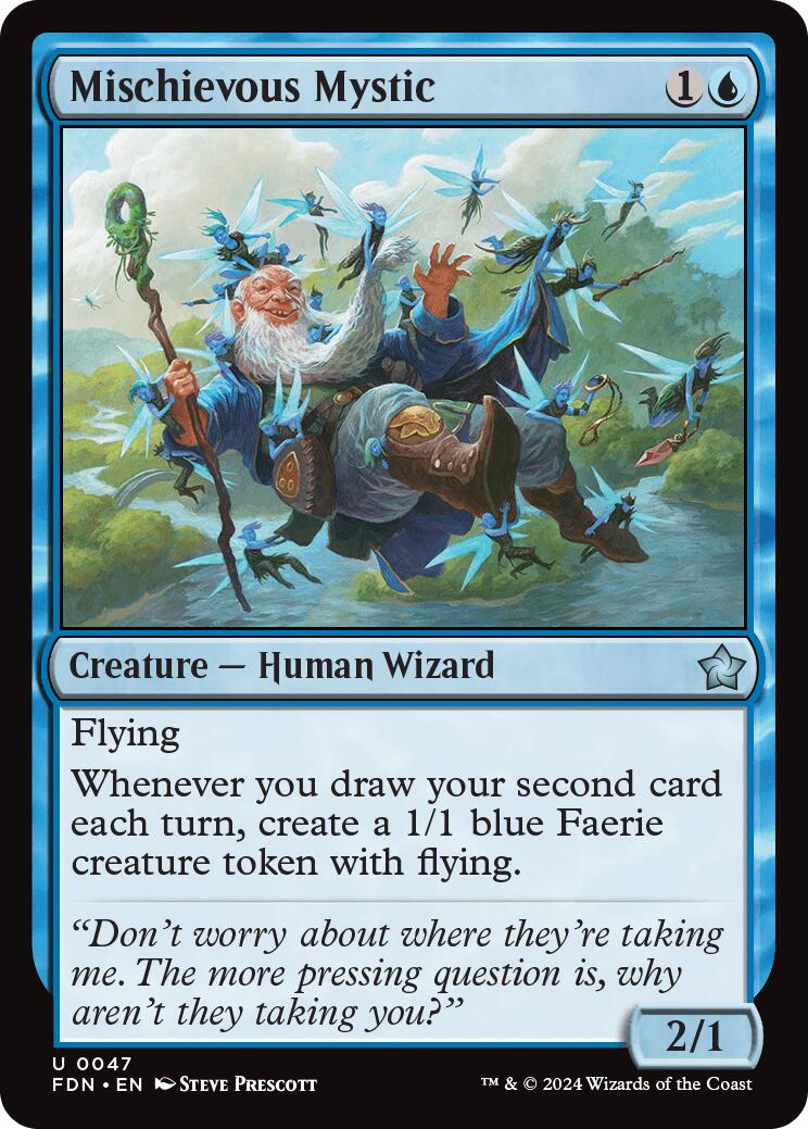 Mischievous Mystic [FDN - 47] - Cartes Sportives Rive Sud