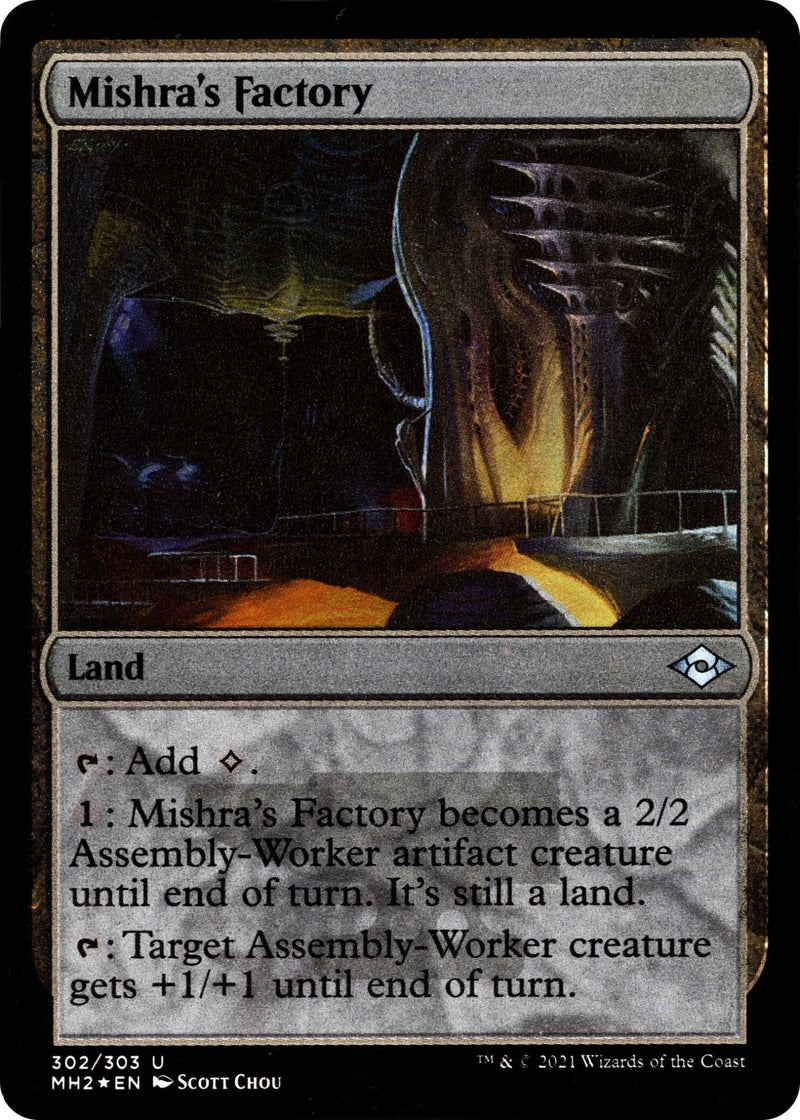 Mishra's Factory (Foil Etched) [MH2 - 302] - Cartes Sportives Rive Sud