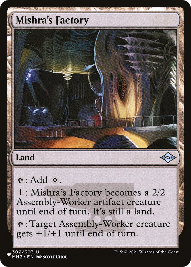 Mishra's Factory (MH2) [LIST - 302/303] - Cartes Sportives Rive Sud