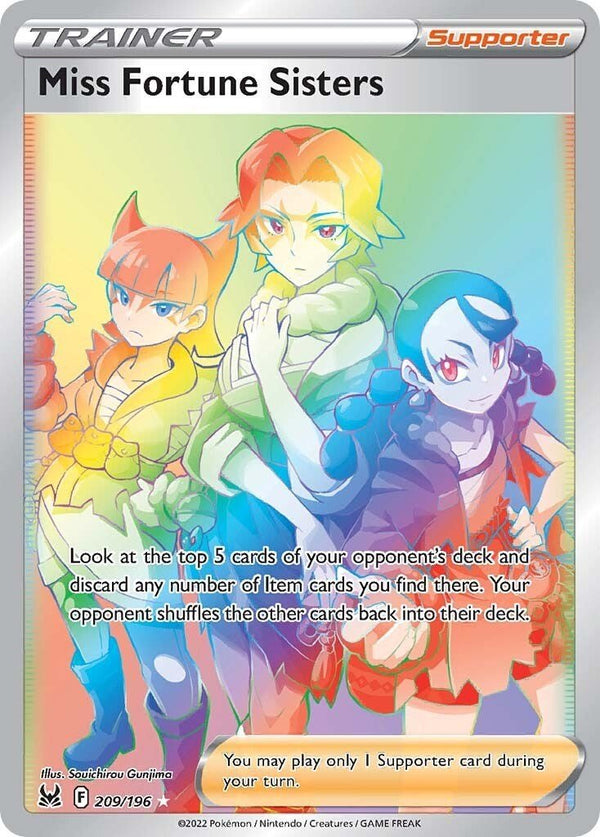 Miss Fortune Sisters (Secret) [SWSH11 - 209/196] - Cartes Sportives Rive Sud