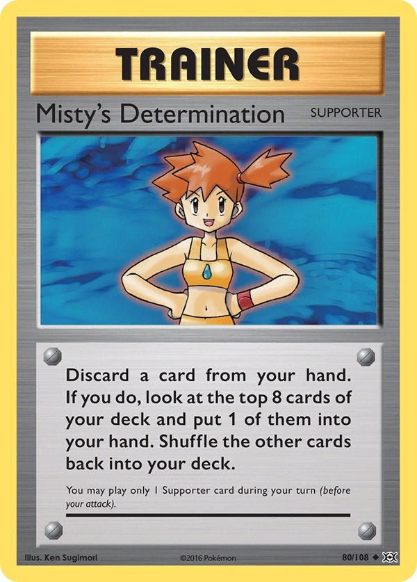Misty's Determination [EVO - 80/108] - Cartes Sportives Rive Sud