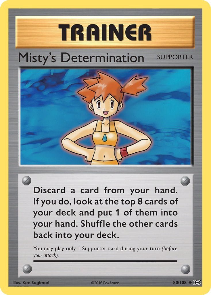 Misty's Determination [EVO - 80/108] - Cartes Sportives Rive Sud