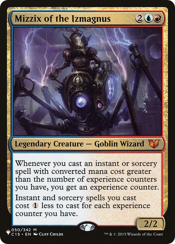 Mizzix of the Izmagnus [LIST - 50] - Cartes Sportives Rive Sud