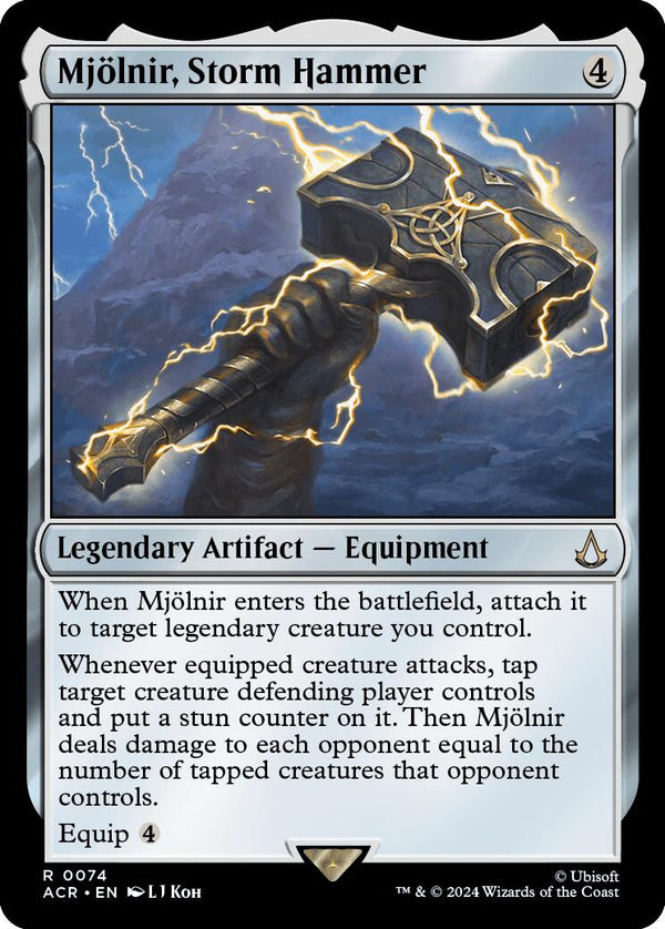 Mjolnir, Storm Hammer [ACR - 74] - Cartes Sportives Rive Sud