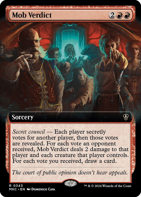 Mob Verdict (Extended Art) [MKC - 343] - Cartes Sportives Rive Sud