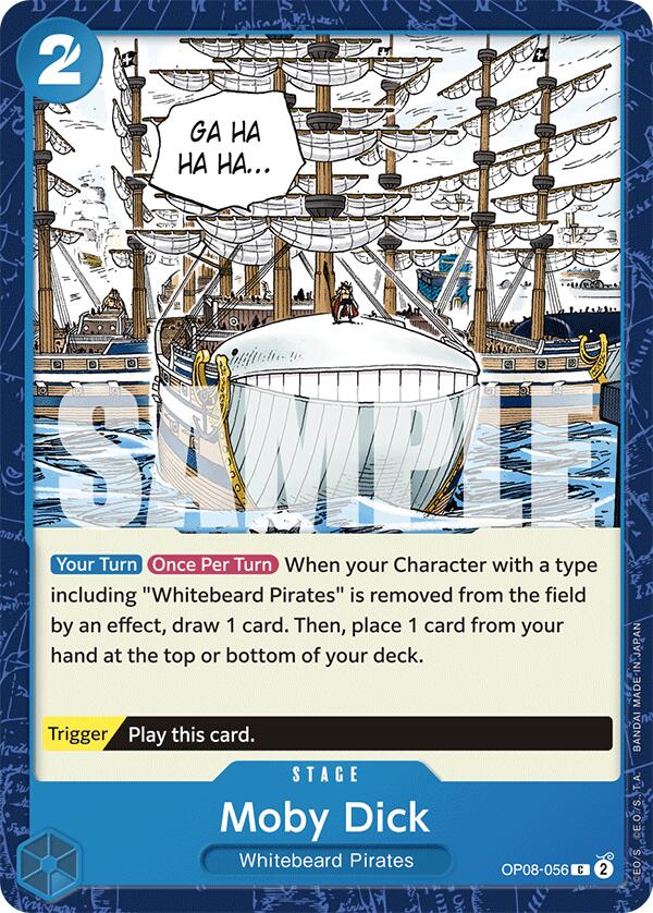 Moby Dick [OP08 - OP08 - 056] - Cartes Sportives Rive Sud