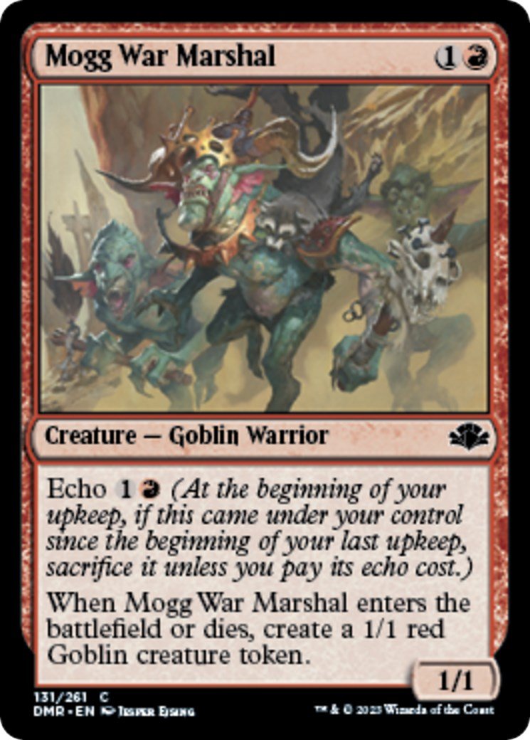 Mogg War Marshal [DMR - 131] - Cartes Sportives Rive Sud