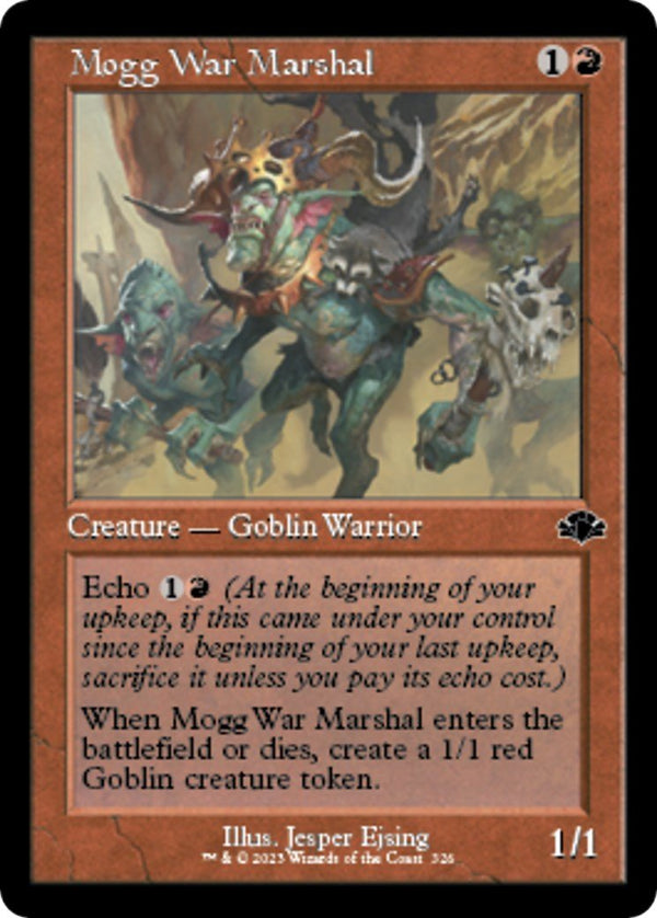 Mogg War Marshal (Retro Frame) [DMR - 326] - Cartes Sportives Rive Sud