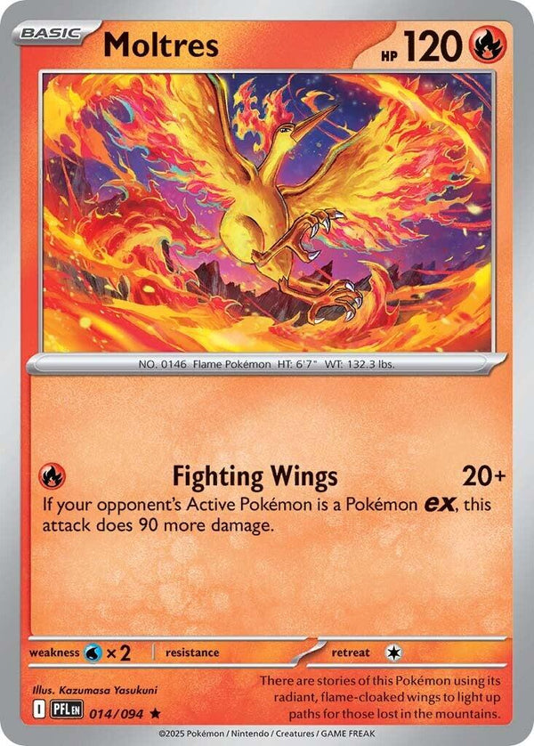 Moltres [PFL - 014/094] - Cartes Sportives Rive Sud
