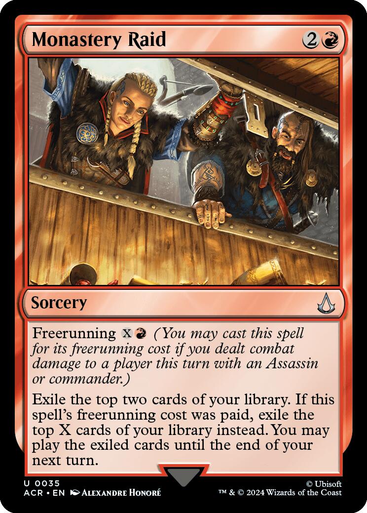 Monastery Raid [ACR - 35] - Cartes Sportives Rive Sud