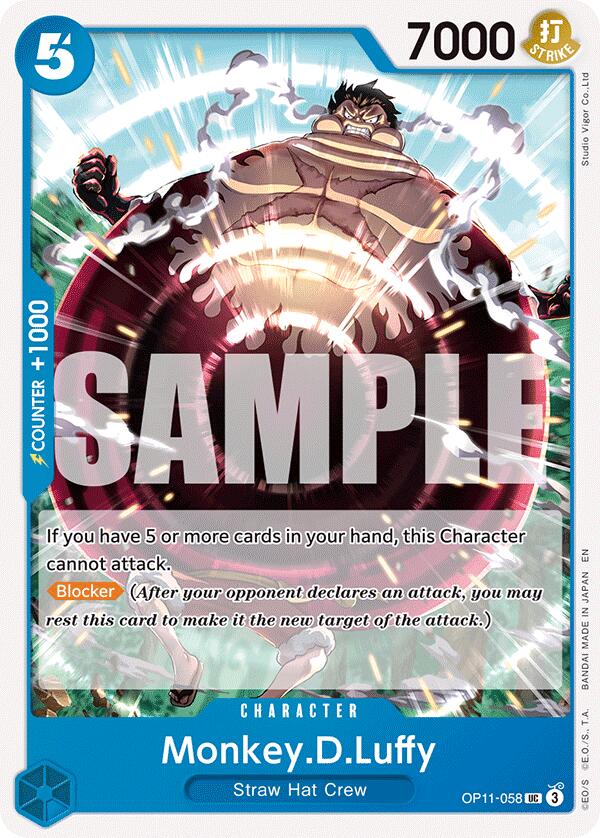 Monkey.D.Luffy (058) [OP11 - OP11 - 058] - Cartes Sportives Rive Sud